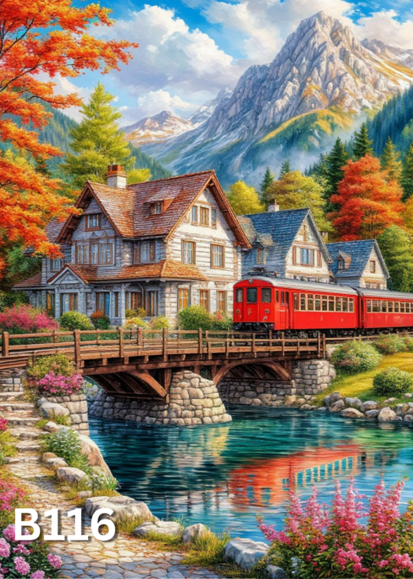 Диамантен Гоблен B116 - 30x40cm