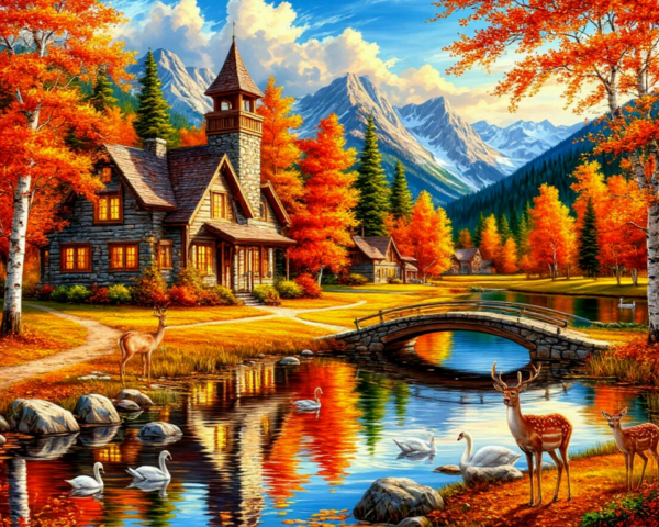 Премиум Диамантен гоблен 7a - 50x40cm