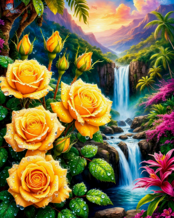 Премиум Диамантен гоблен M330 - 50x40cm