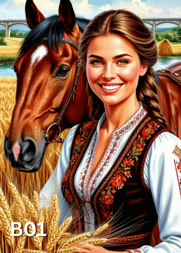 Диамантен Гоблен B01 - 30x40cm