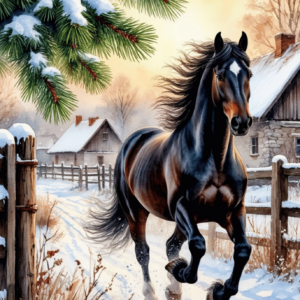 Диамантен Гоблен B93 - 30x40cm
